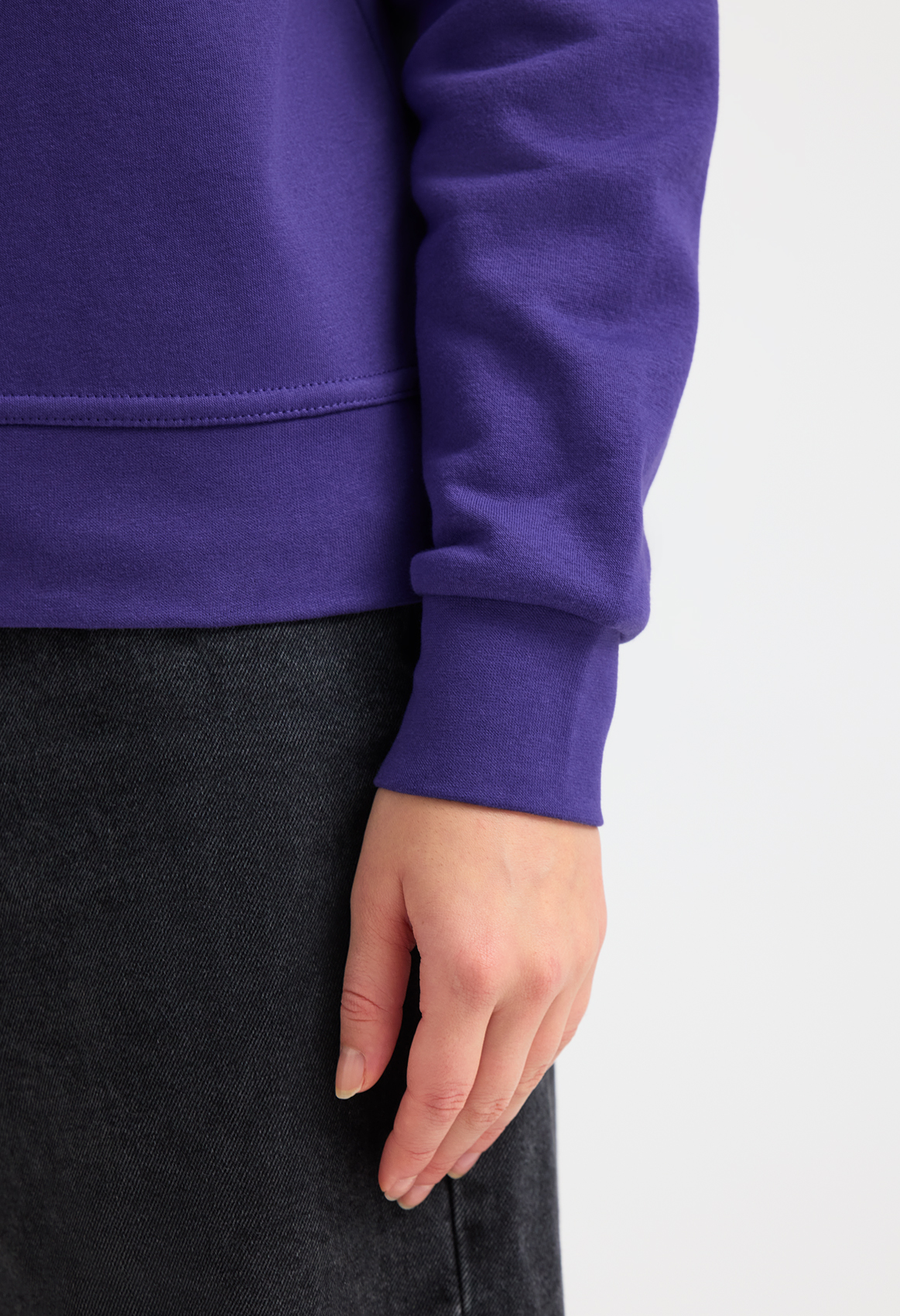 Ladies Deluxe Crew Neck Sweatshirt - Image 3