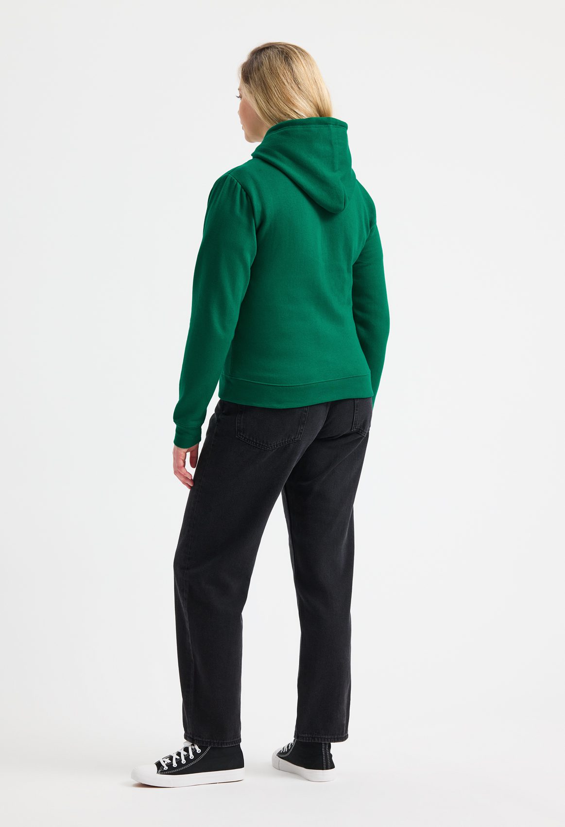 Ladies Classic Full Zip Hooded Sweatshirt - Image 2