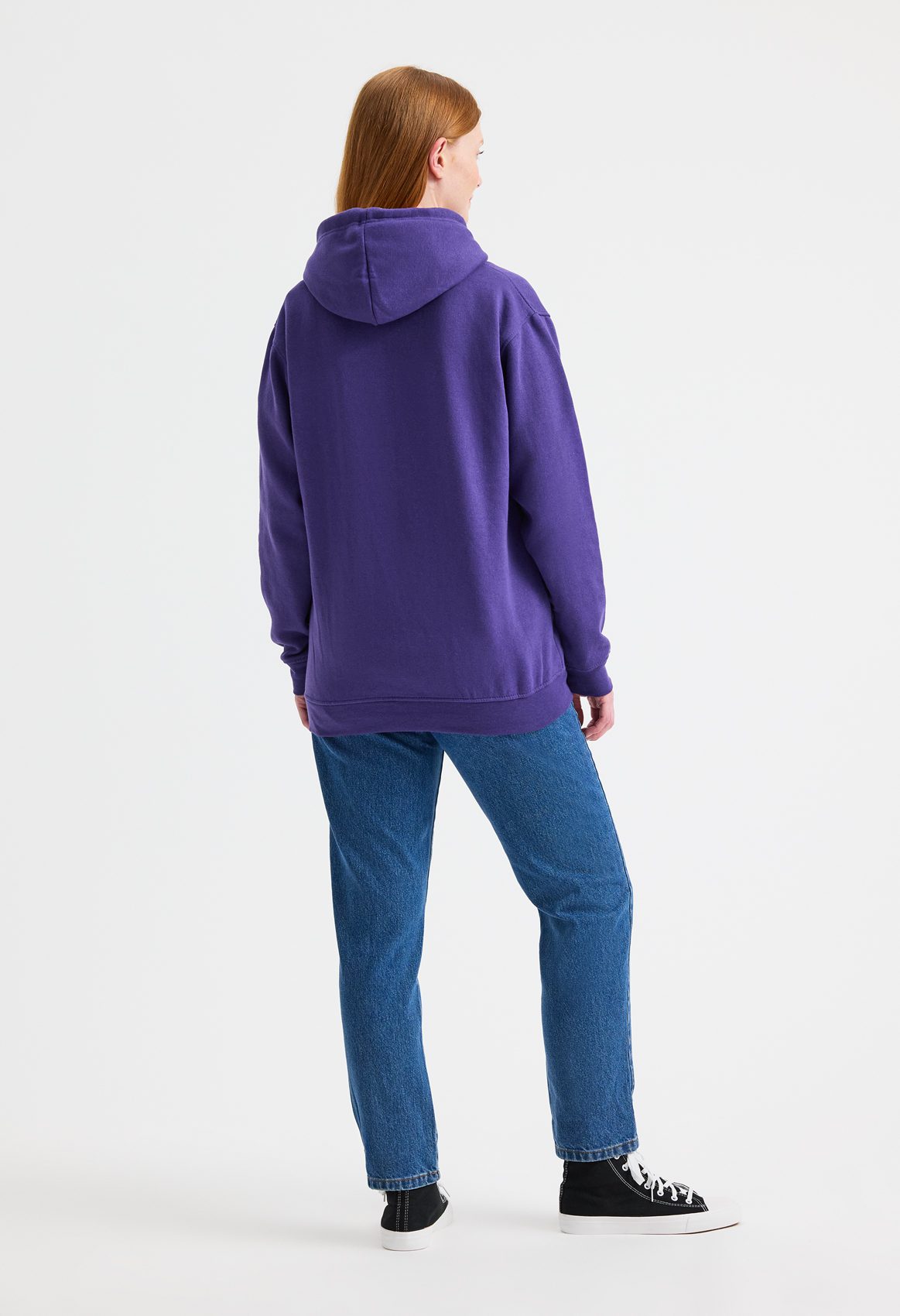 Contrast Hooded Sweatshirt - Image 2