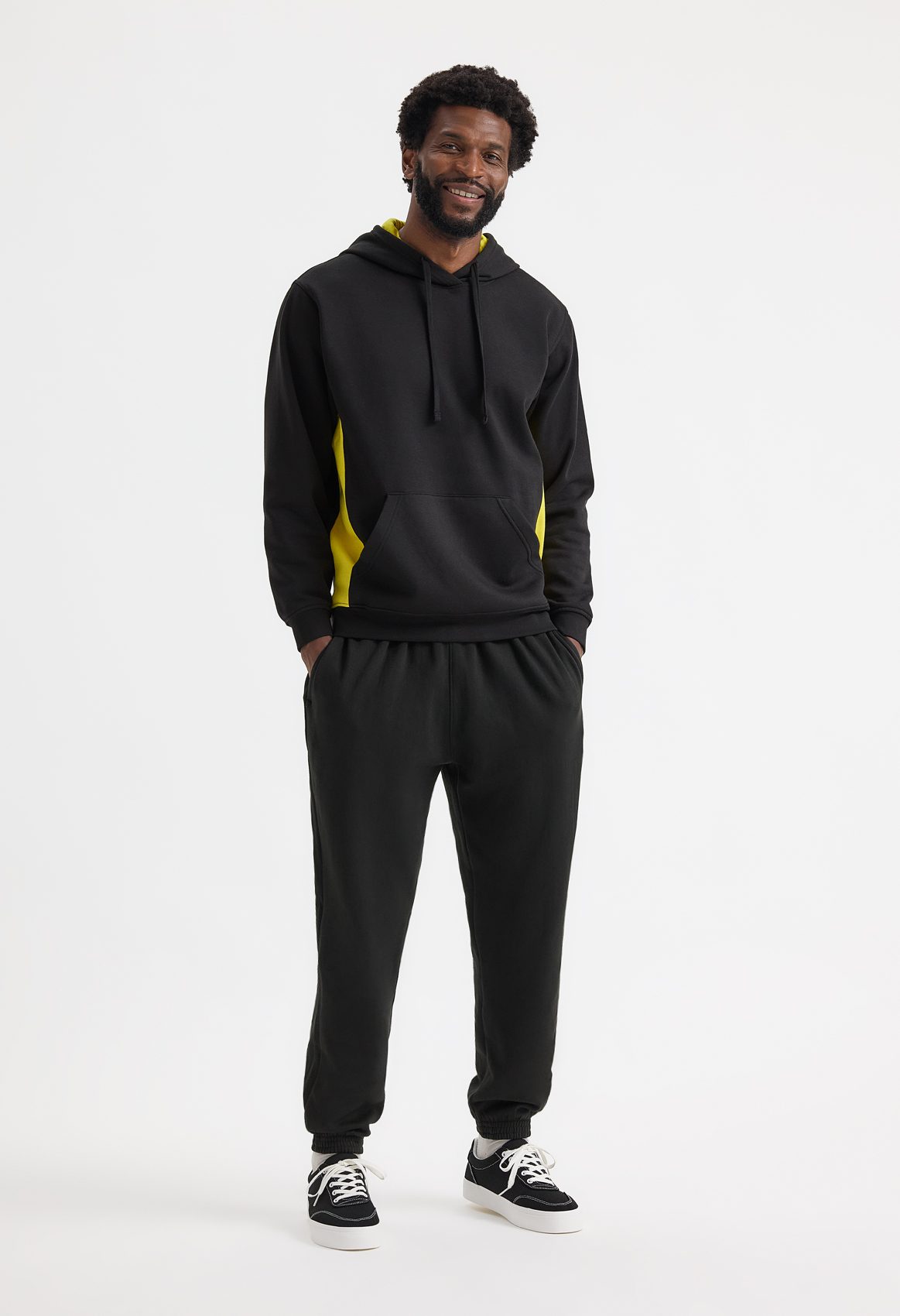 Two Tone Hooded Sweatshirt - Image 2