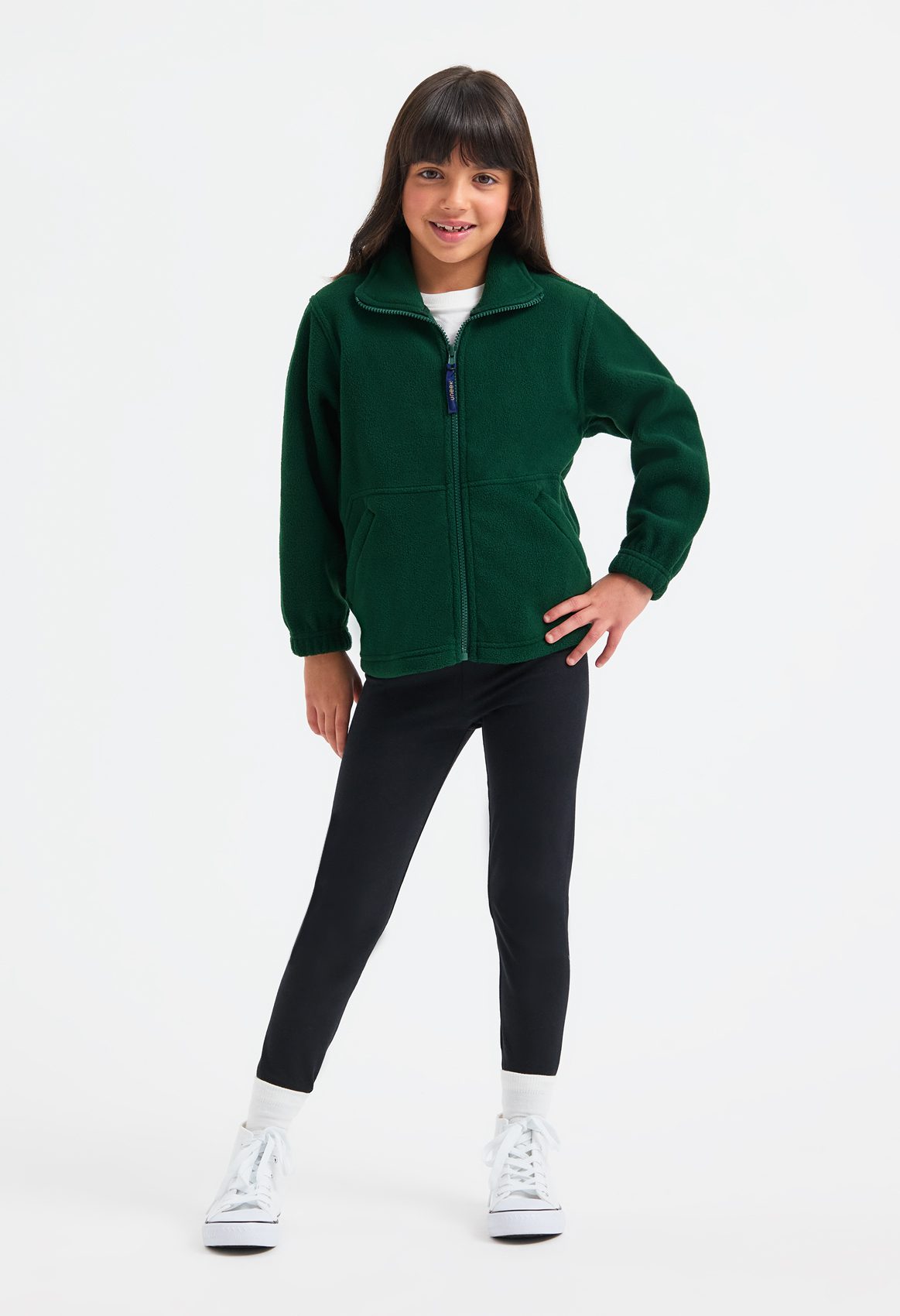 Childrens Classic Full Zip Fleece Jacket - Image 5