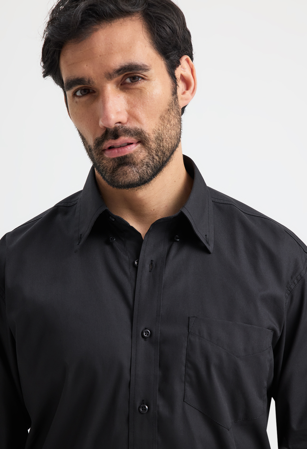 Mens Pinpoint Oxford Full Sleeve Shirt - Image 3