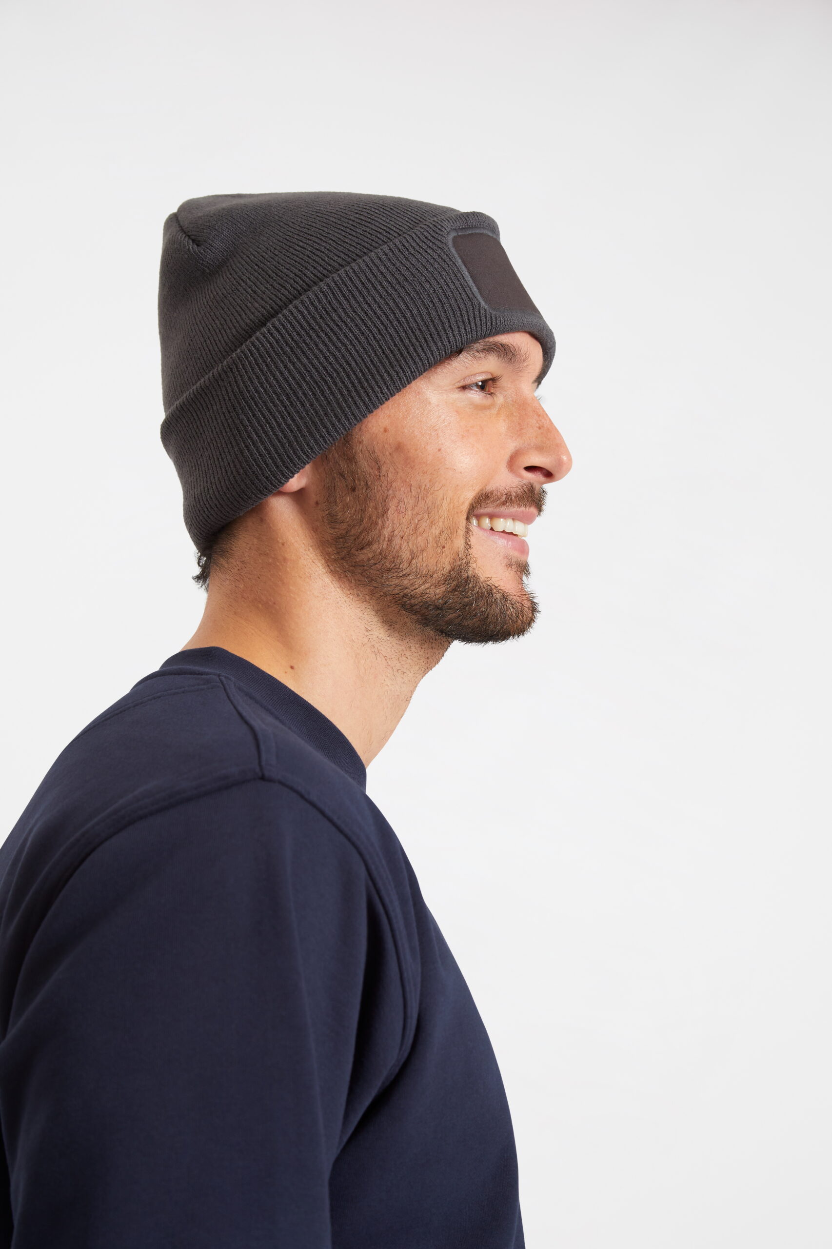Rectangular Patch Beanie - Image 2